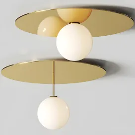 Atelier areti plate sphere ceiling lamps